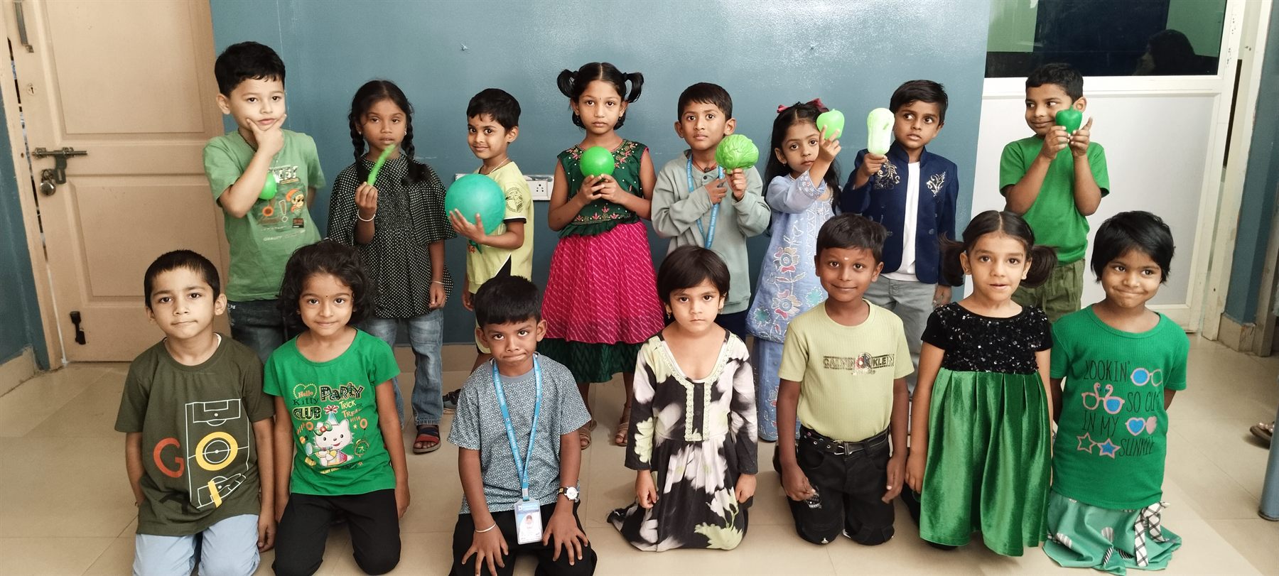 Young learners in a safe TS TPS campus space