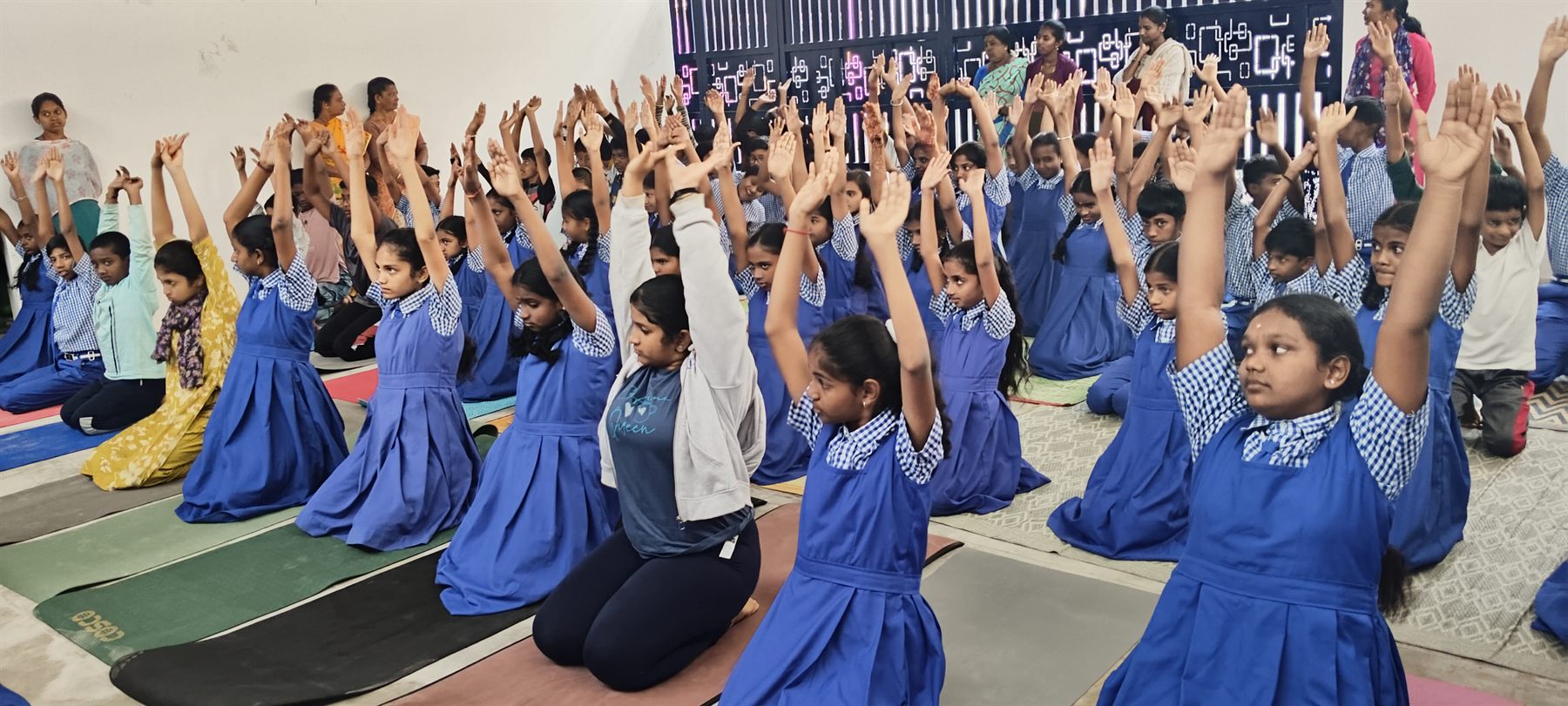International Yoga Day at TS TPS